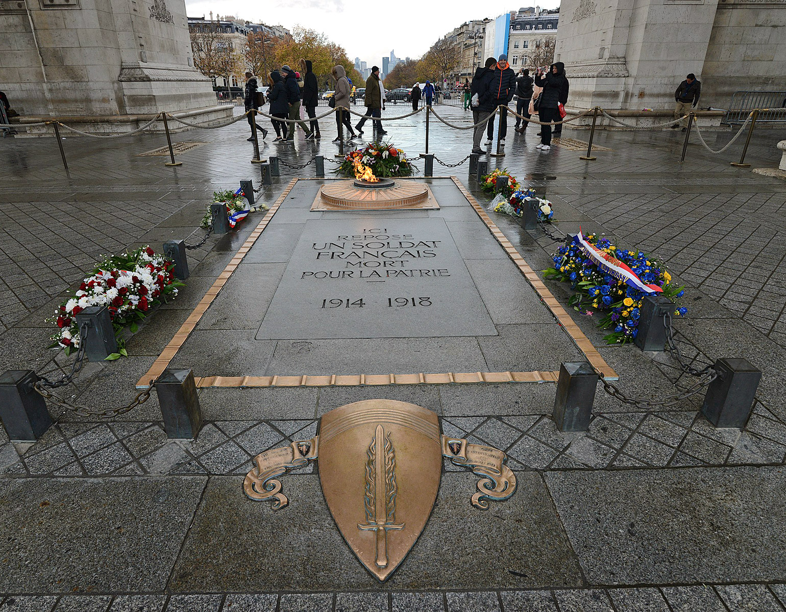 Okända soldatens grav i Paris