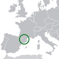 karta andorra Andorras geografi | Europa   geografi | Världsdelar och länder 