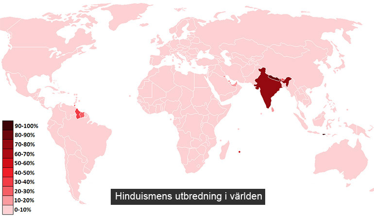 Hinduismens utbredning